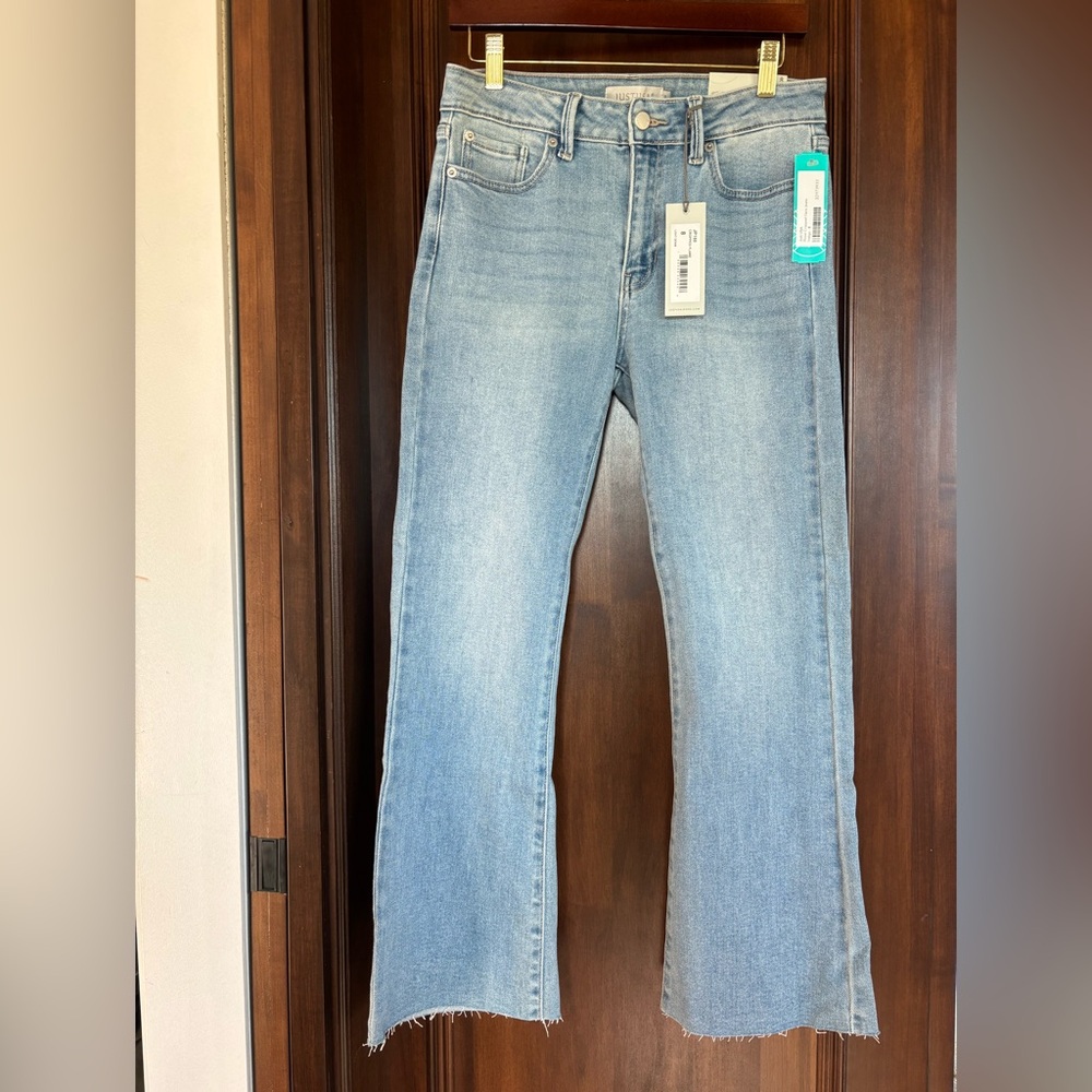 Just USA Light Blue Straight Leg Jeans